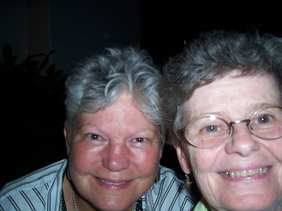 Lynne M. Cooper and Sister JoAnn Geary, CSJ in Gulu